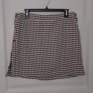 Sugar + Lips Hounds Tooth  Skirt